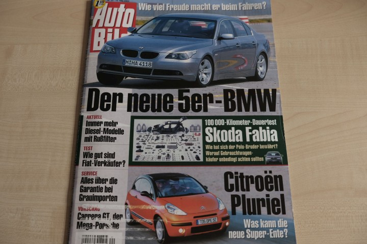 Deckblatt Auto Bild (20/2003)